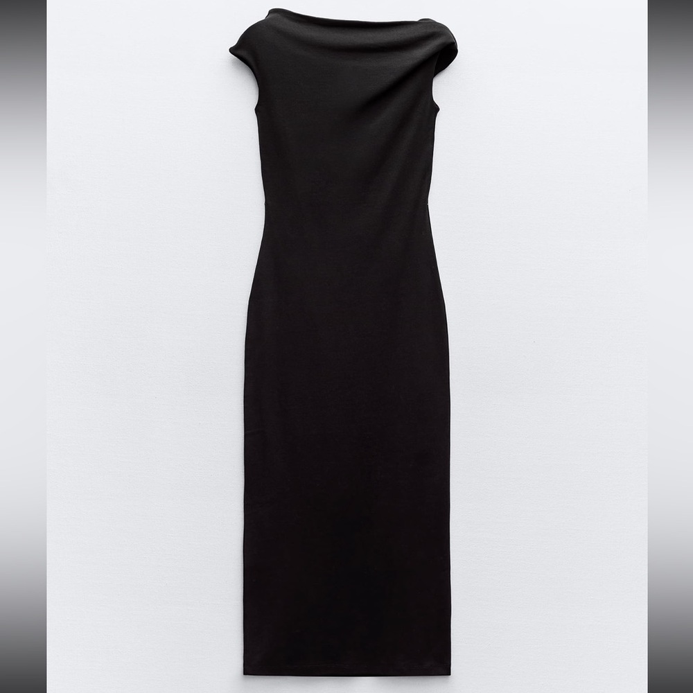 Stretchy zara dress. Very comfortable and soft